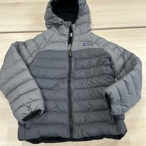 Patagonia Kids Gray Puffer Jacket